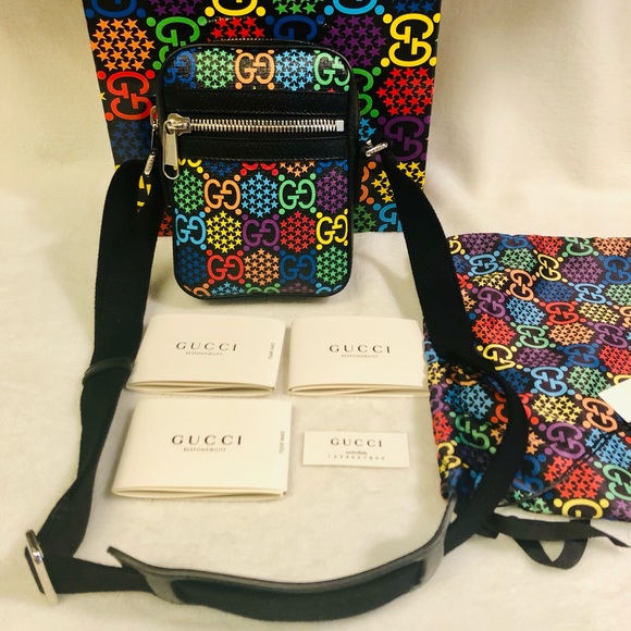 🔥New Gucci GG Psychedelic Shoulder Bag - Picture 10 of 13